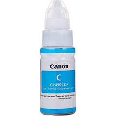 CANON GI-490 Cyan Ink Bottle, Prints Up to 7,000 A4 Pages, 70 ml