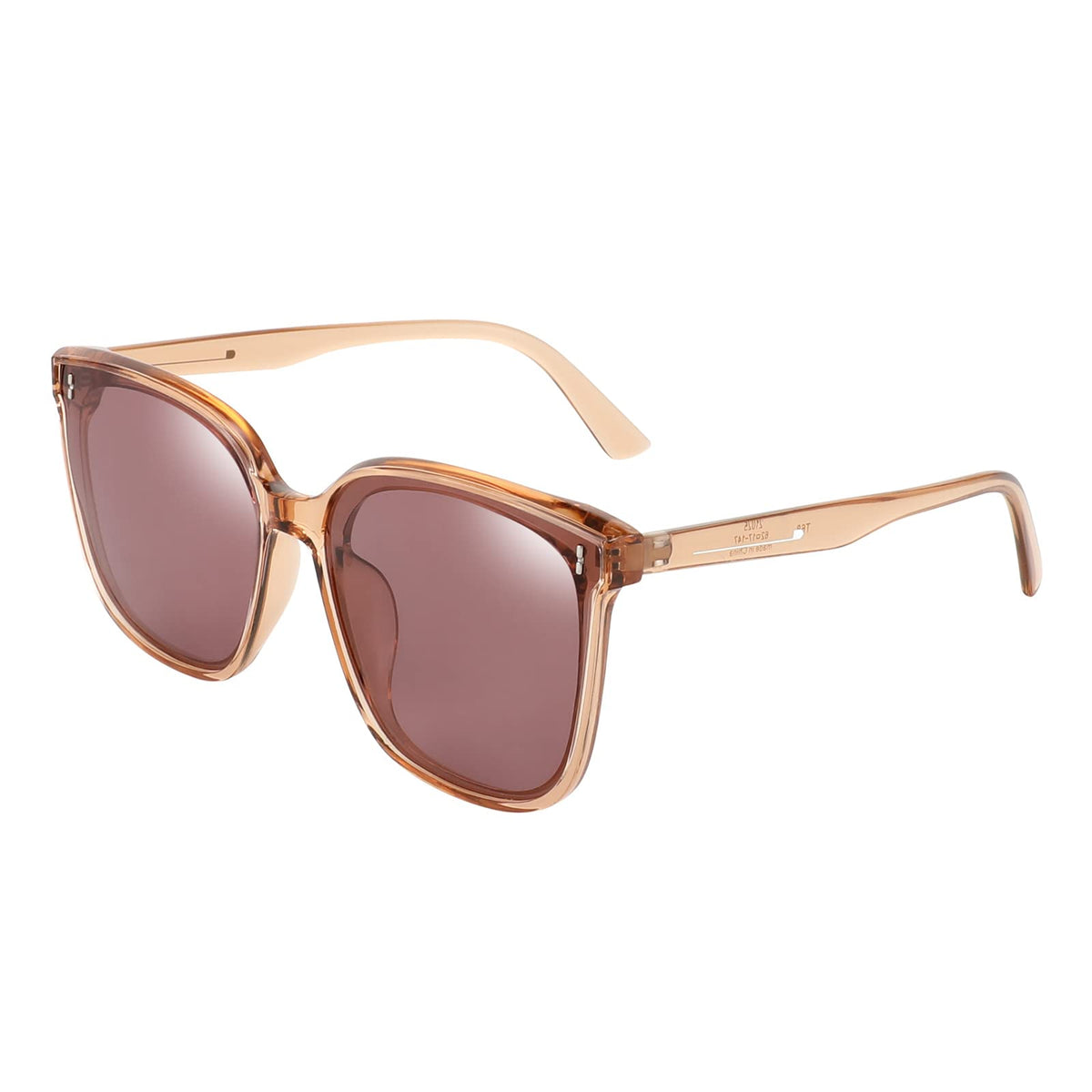 FEISEDY Women Oversized Vintage Polarized Sunglasses Square Cute Trendy Classic Simple Men B2758