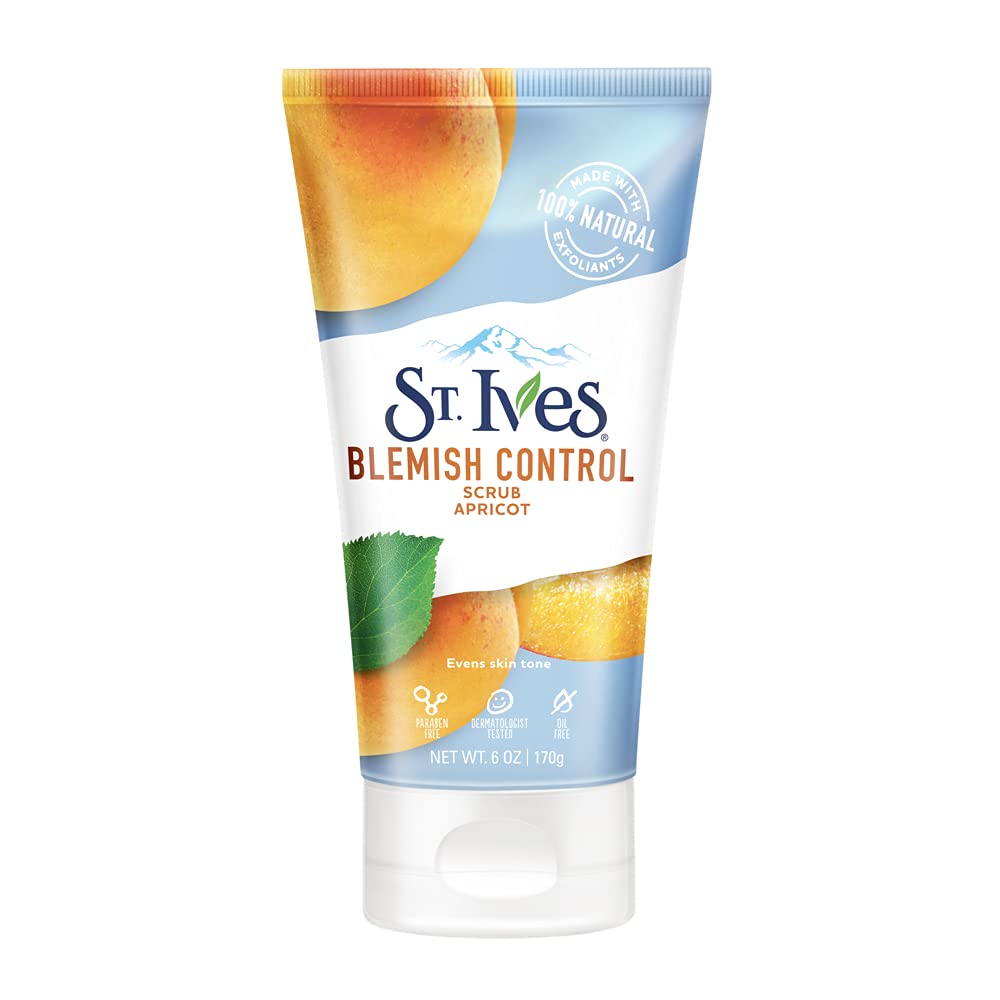 ST. Ives Blemish Control Scrub Apricot 6 Oz