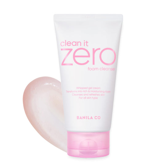 BANILA CO Clean it Zero Foam Cleanser,  Deep Clean, Remove Impurities, Refresh and moisturize skin - 150ml
