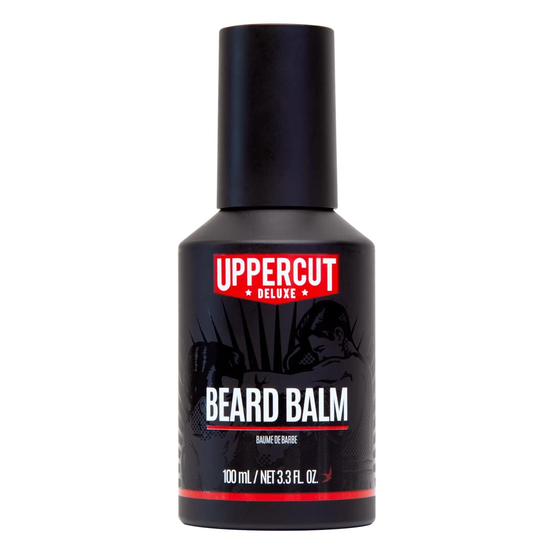 Uppercut Deluxe Conditioning Beard Balm for Control & Natural Shine, 3.38 fl.oz. (PACKAGING MAY VARY)