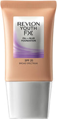 Revlon Youth Fx Fill + Blur Foundation, Natural Tan, 1 Fluid Ounce