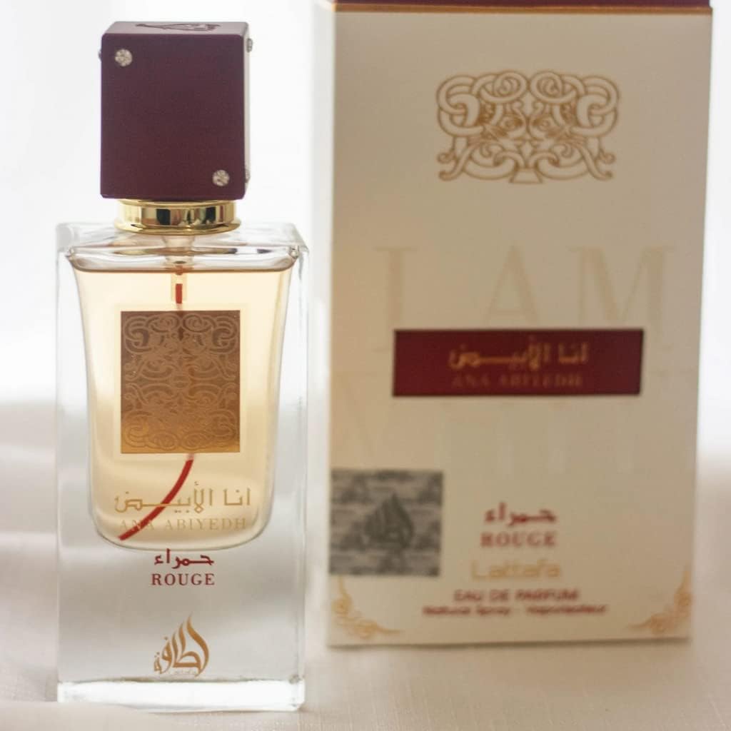 Lattafa Ana Abiyedh Rouge Unisex Eau De Perfume, 60 Ml