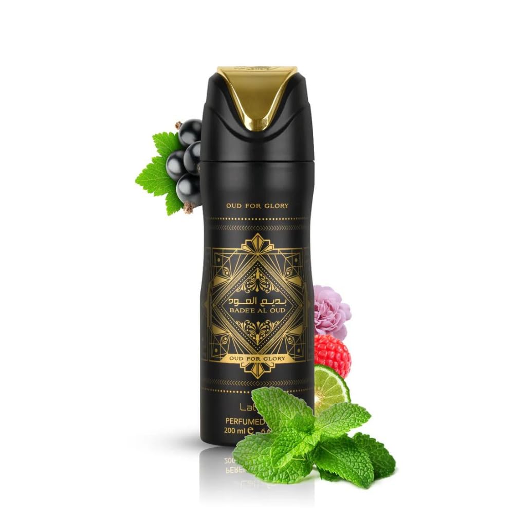 Lattafa Bade'e Al Oud Oud For Glory Deodorant Spray for Everyone 200 ml