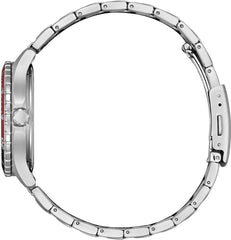 Citizen Eco-Drive Solar Watch 36 mm with Stainless Steel Link Strap Silver/Green AW1828-80X