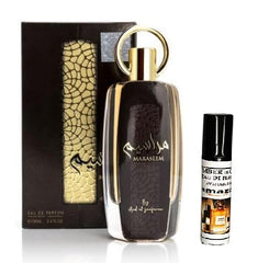 Ard Al Zaffran Maraseem eau de perfume 100ml WITH FREE 5ML AMBER IS GRES PERFUME