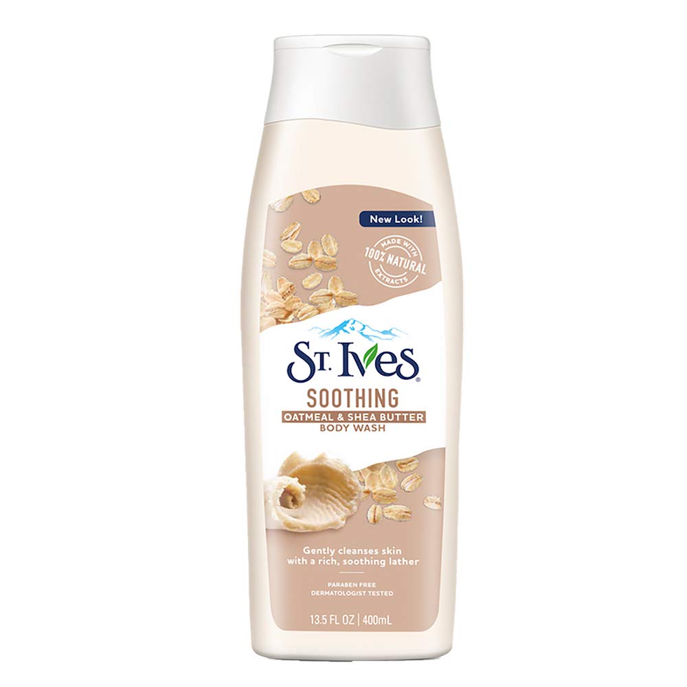 St. Ives Soothing Oatmeal & Shea Butter Body Wash, 400 ml
