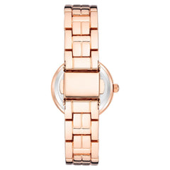 Anne Klein AK3792RGRG Analogue Watch for Women, 28 mm Size, Rose Gold