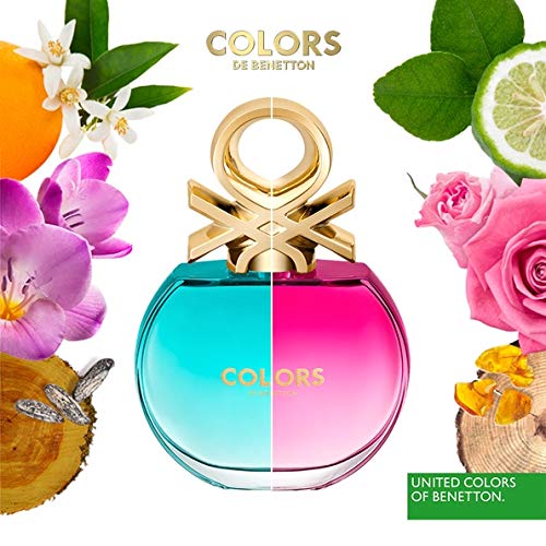 United Colors of Benetton Colors Blue For Women Eau De Toilette, 80 ml