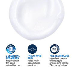 CeraVe Hydrating Cleanser | Face and Body Wash for Normal to Dry skin with Hyaluronic Acid and Ceramides | Fragrance Free Paraben Free |16Oz, 473 ml (Pack of 1)