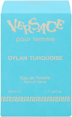 Versace Dylan Turquoise Eau De Toilette Natural Spray, 50 ML