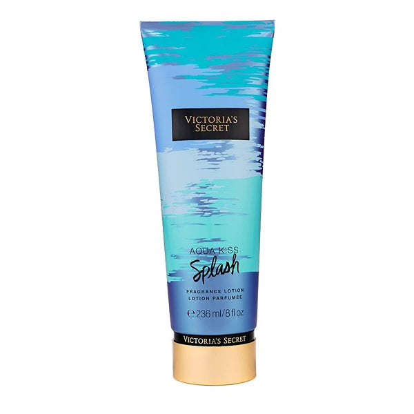 Victoria's Secret Fantasies Aqua Kiss Splash Fragrance Lotion 8 fl oz