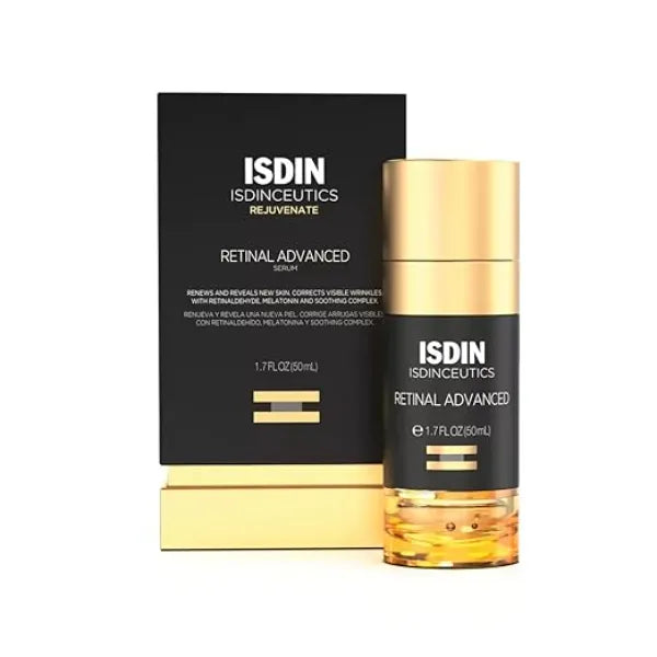 ISDIN Isdinceutics Retinal Advanced Rejuvenating Facial Night Serum with Retinaldehyde and Melatonin 1.7 FL OZ (50 ml)