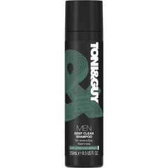 Toni & Guy Men's Deep Clean Shampoo with Charcoal Extract For Everyday Freshment - 250ml