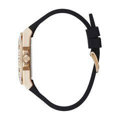 GUESS Women's Quartz Watch with Analog Display and Silicone Strap GW0118L1
