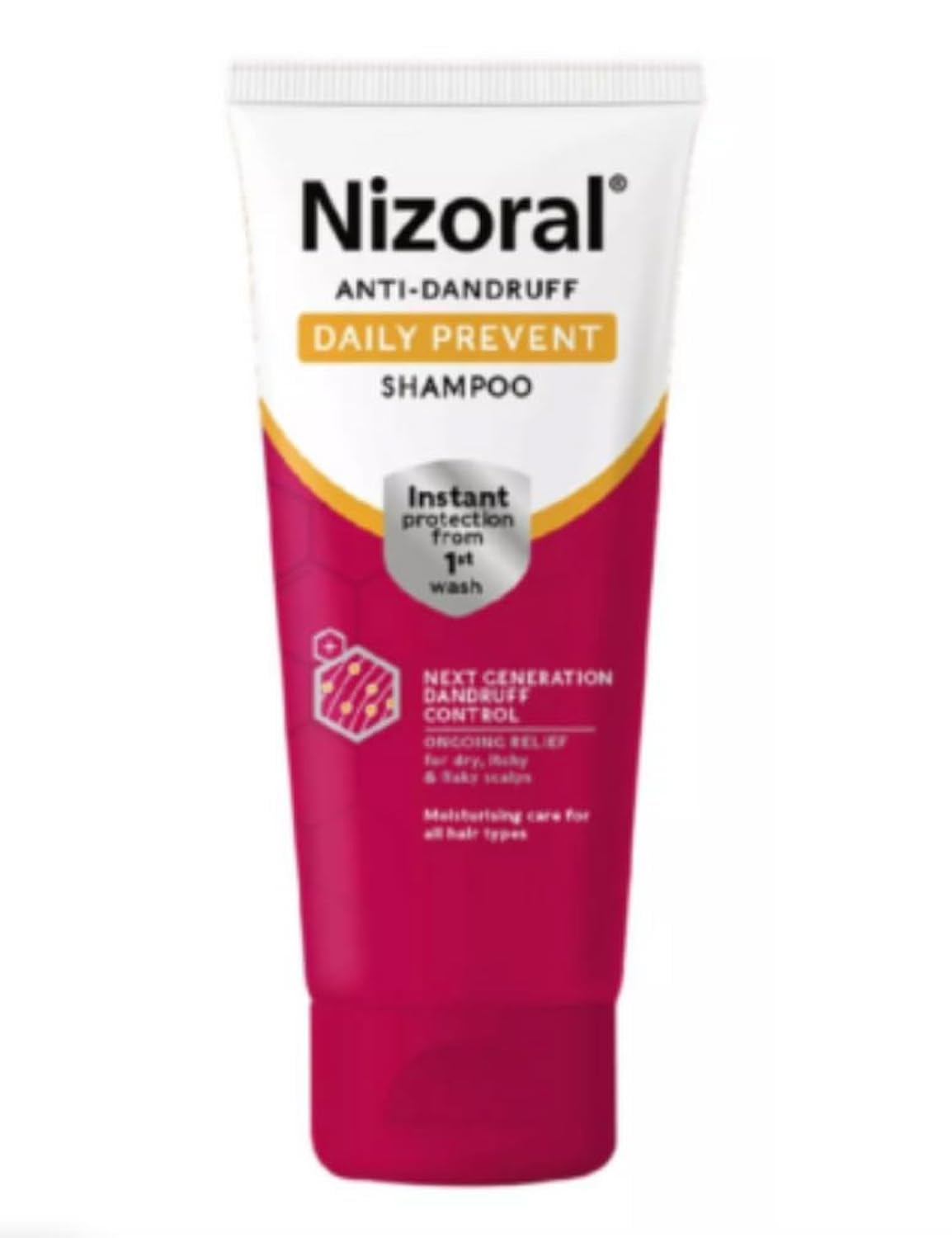 Nizoral Anti-Dandruff Daily Prevent Shampoo, Pink