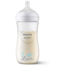 Philips AVENT Natural Response Baby Bottle 330 ml with Flow Rate 4, Teat from 6 Months (SCY906/11)