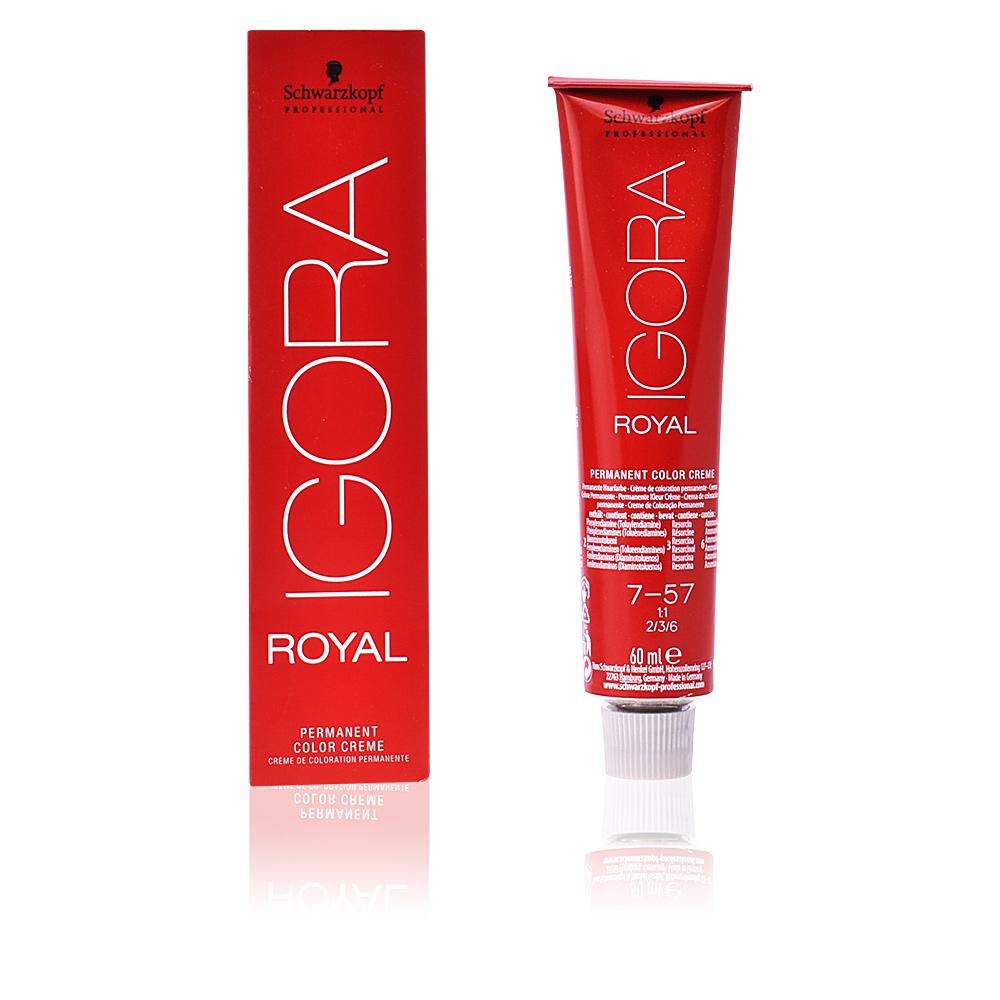 Schwarzkopf IGORA ROYALl 7-57 Medium Blonde Gold Copper 60ml