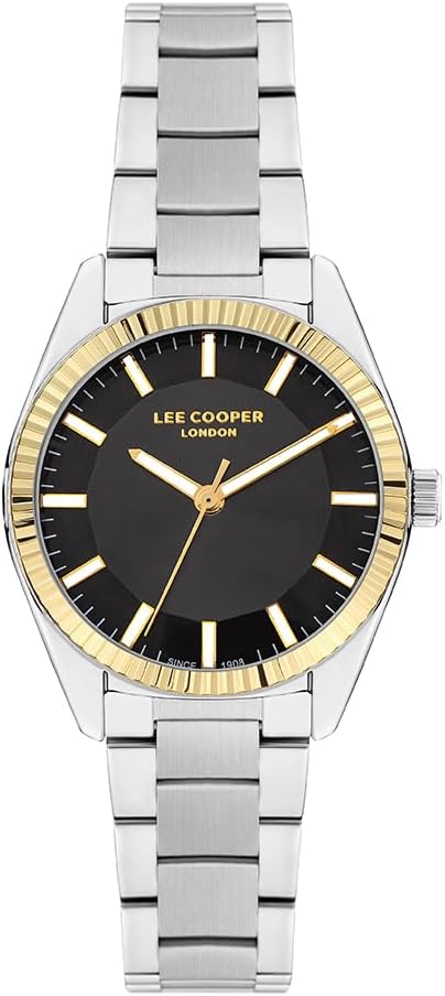 Lee Cooper Women's Watch, Analog Display and Metal Strap - LC07951.260, Silver