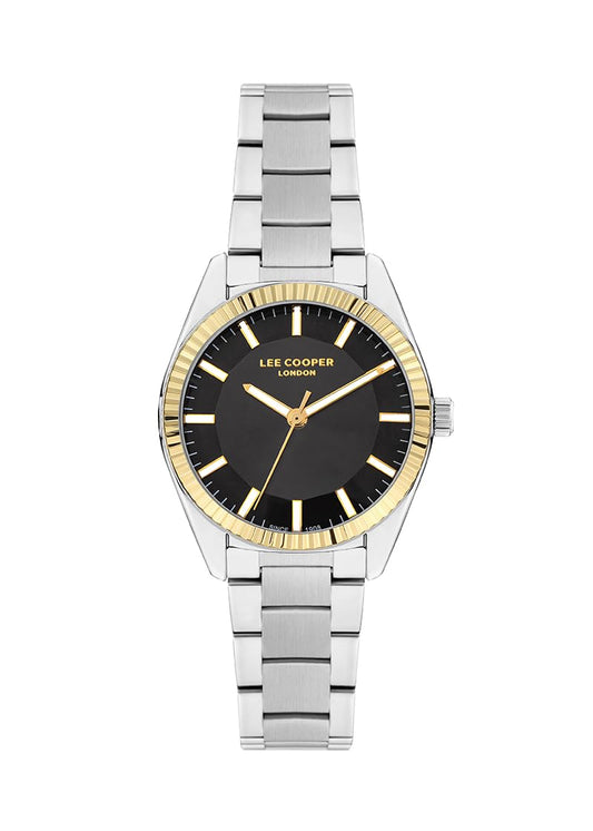 Lee Cooper Women's Watch, Analog Display and Metal Strap - LC07951.260, Silver