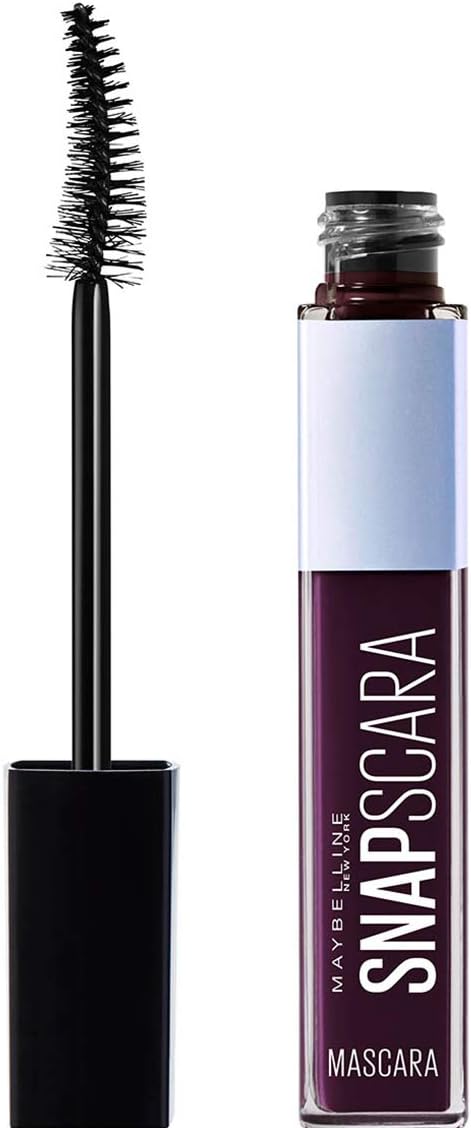 Maybelline New York Snapscara Washable Mascara, Black Cherry, Pack of 1