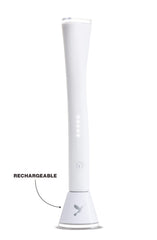 DERMAFLASH LUXE Anti-Aging Sonic Dermaplaning Exfoliation Tool for Women, White