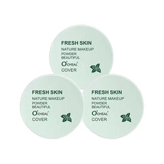 O'CHEAL Loose Setting Powder Waterproof Matte Setting Finish Makeup Oil-control Womens Cosmetics With Puff Mineral Facial Loose Powder