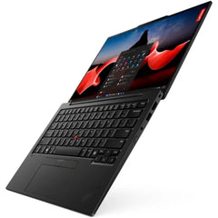 Lenovo ThinkPad X1 Carbon Laptop (Gen 12) with Intel Ultra 7 165U vPro Processor, 14" WUXGA 100% sRGB Touchscreen, 32GB 6400MHz RAM, 1TB Gen4 Performance SSD, FHD+ IR+ RGB Camera, and Windows 11 Pro