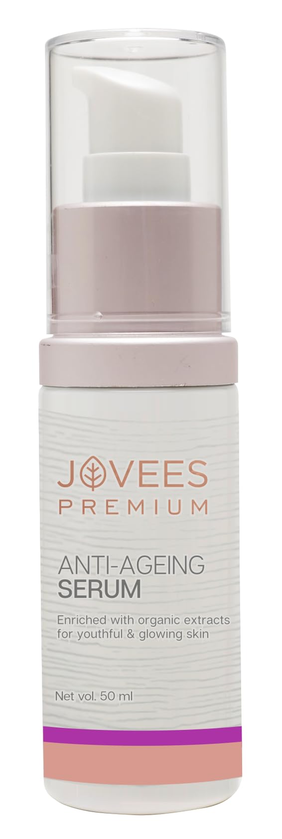 Jovees Premium Advanced Anti-Aging Serum (50ml) with Turmeric Oil, Argan Oil & Vitamin E | Repairs Fine Lines & Wrinkles | Reduces Dullness | Gives an Even Skin Tone