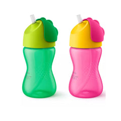 Philips Avent SCF 798/00, 300 ml Bottle/Glass Convertible Drip for Small Children 12 Months, Hinged Lid, Multicolored, S