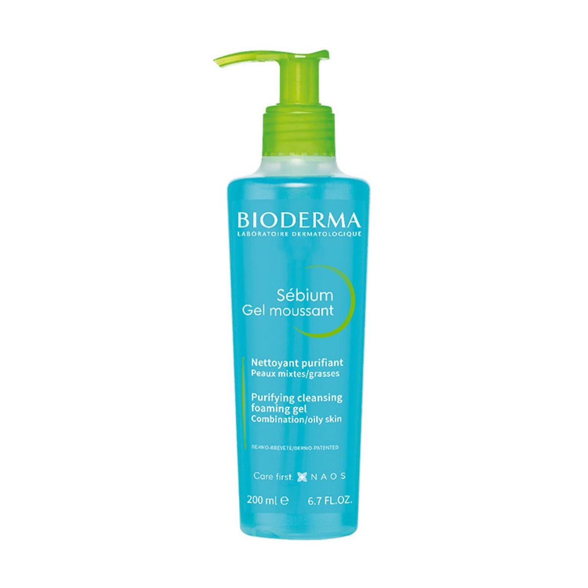 Bioderma Sebium Purifying Cleansing Foaming Gel - Combination to Oily Skin, 200ml