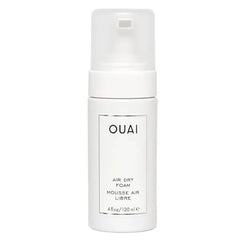 OUAI Air Dry Foam Hair Mousse for Curly Hair & Beach Waves Conditioning & Detangling With Kale and Carrot Extract Paraben, Phthalate and Sulfate Free 4 Oz