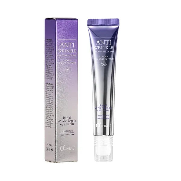 O'CHEAL Rollerball Massager Moisturizing Eye Cream Anti Dark Circle Firming Eye Cream Serum Hyaluronic Acid Eye Skin Care