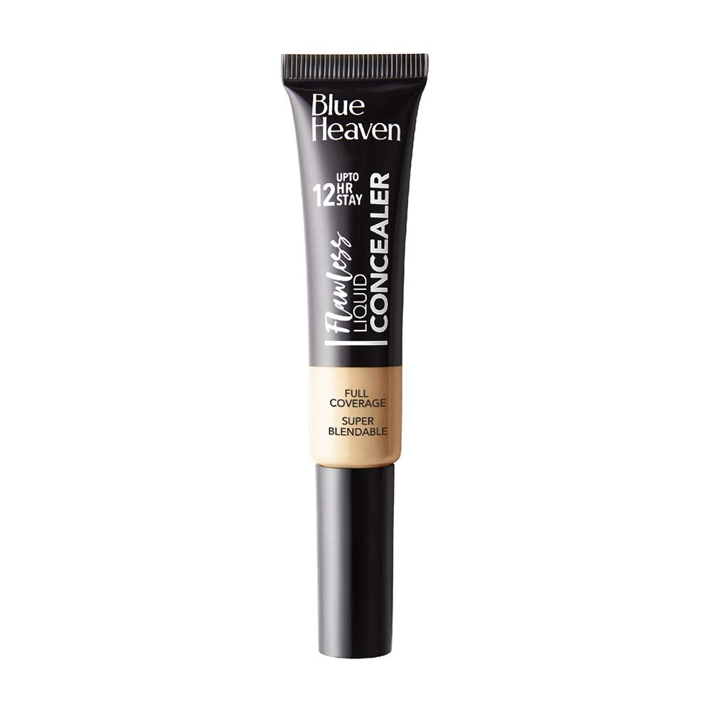 Blue Heaven Flawless liquid Concealer, 201, Cream, 16gm, Multi
