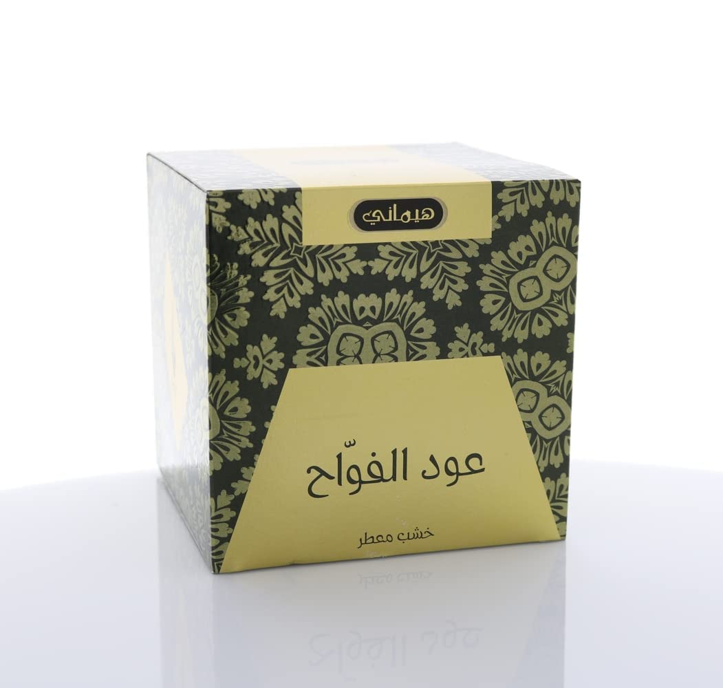 Hemani Oudh Bakhour Al Fawwah Perfume - 100% Natural Charcoal Bakhoor for Room Air Freshener and Long Lasting Home Fragrance