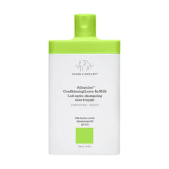 Drunk Elephant Silkamino Conditioning Leave-In Milk - 240 ml/8 fl oz - Silk Amino Acids - Clean Clinical - Cruelty-Free - Dermatologist-Tested - Free of Essential Oils, Silicones, and SLS