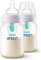 Philips Avent Anti-colic Baby Bottle with AirFree Vent, SCF403/24
