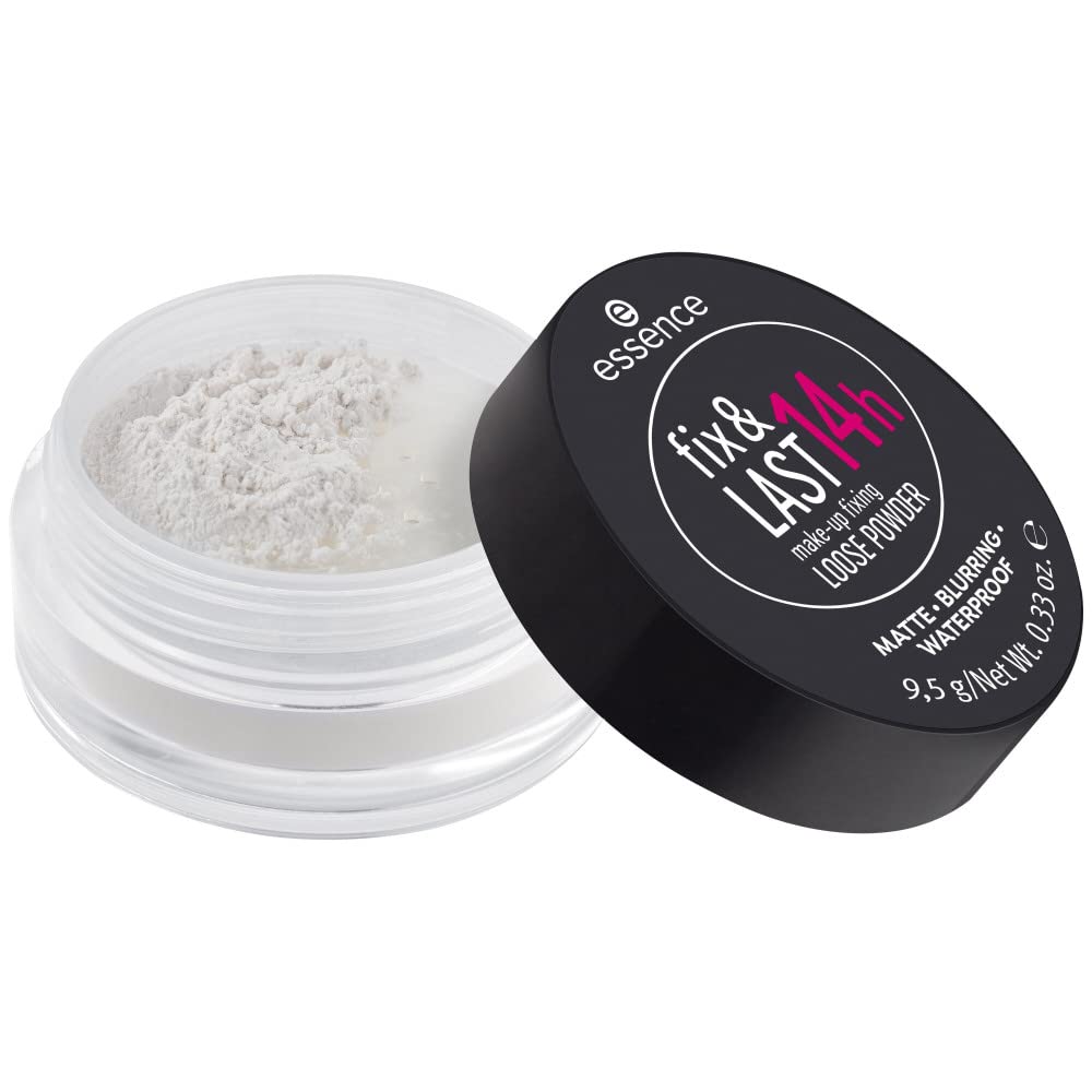 essence fix & LAST 14h make-up fixing LOOSE POWDER, 9.5 grams