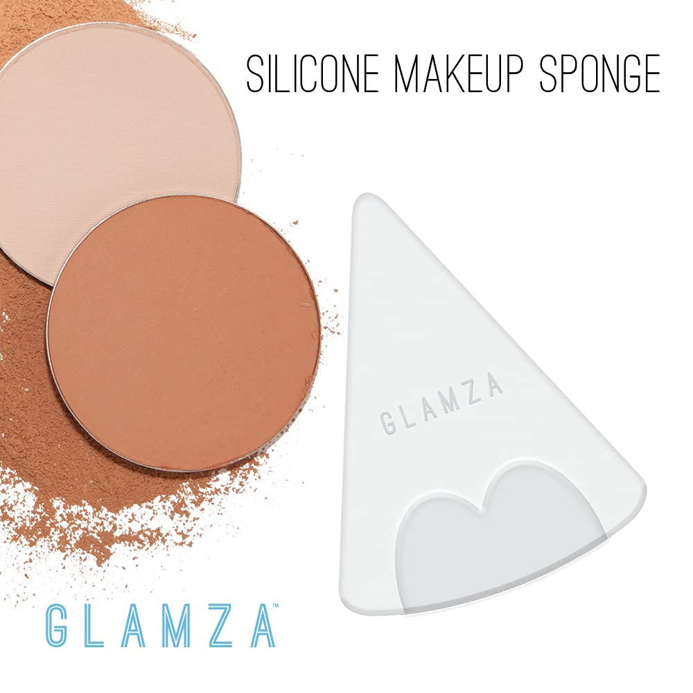 Glamza Phoera Foundation Full Coverage Makeup Set - 24hr Long Lasting Oil Control - Soft Smooth Matte Flawless Concealer Cream - Inc x8 30ml Foundation & Silicone Blender Sponge (106 Warm Sun)