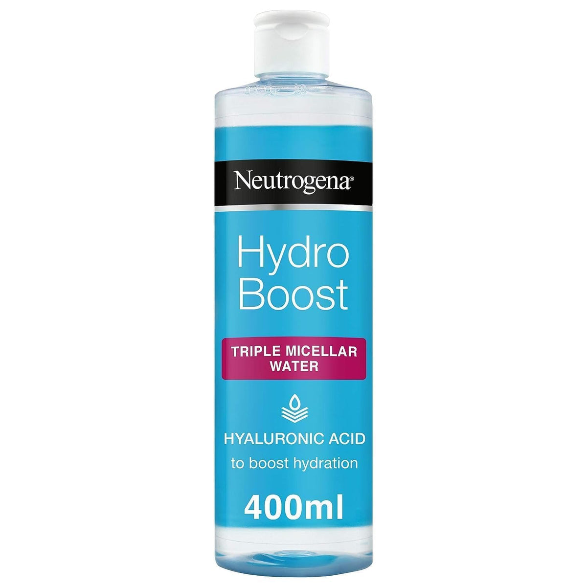 Neutrogena Triple Micellar Water, Hydro Boost Face Cleanser, 400 ml