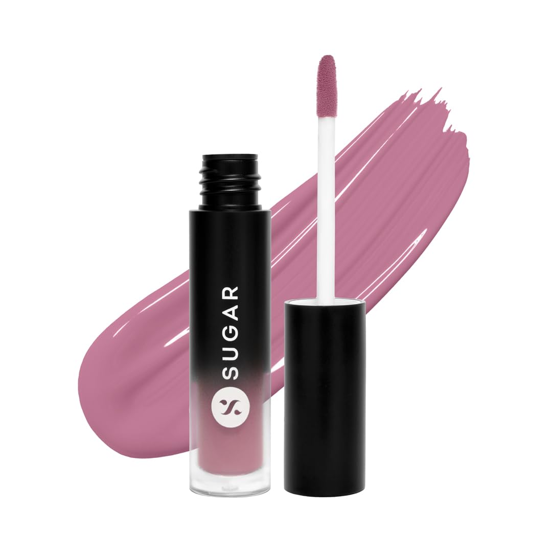 SUGAR Cosmetics Mousse Muse Lip Cream | Lasts 24+ Hrs | Creamy Mousse Lipstick | Waterproof & Smudgeproof | 5ml - 09 Girl With Peaches