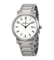 Mathey-Tissot City Metal White Dial Men's Watch HB611251MAG - Silver-tone