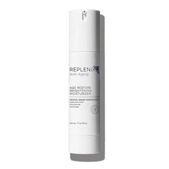 Replenix Age Restore Brightening Face Moisturizer with Hyaluronic Acid, Niacinamide & Ceramides, Medical-Grade Oil-Free Facial Cream for Mature Skin (1.7 oz)