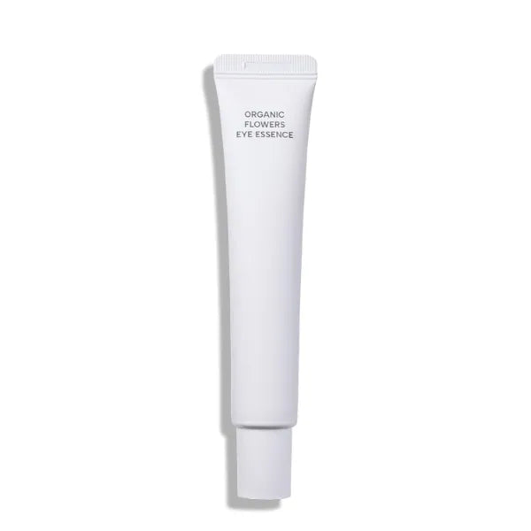 Whamisa Organic Flowers Eye Essence, Waterless Formula, Fermented Postbiotics for Gentle Care, Under Brightener, Hydration, Elasticity & Slow-Aging Support, Korean Skin Care (30ml)