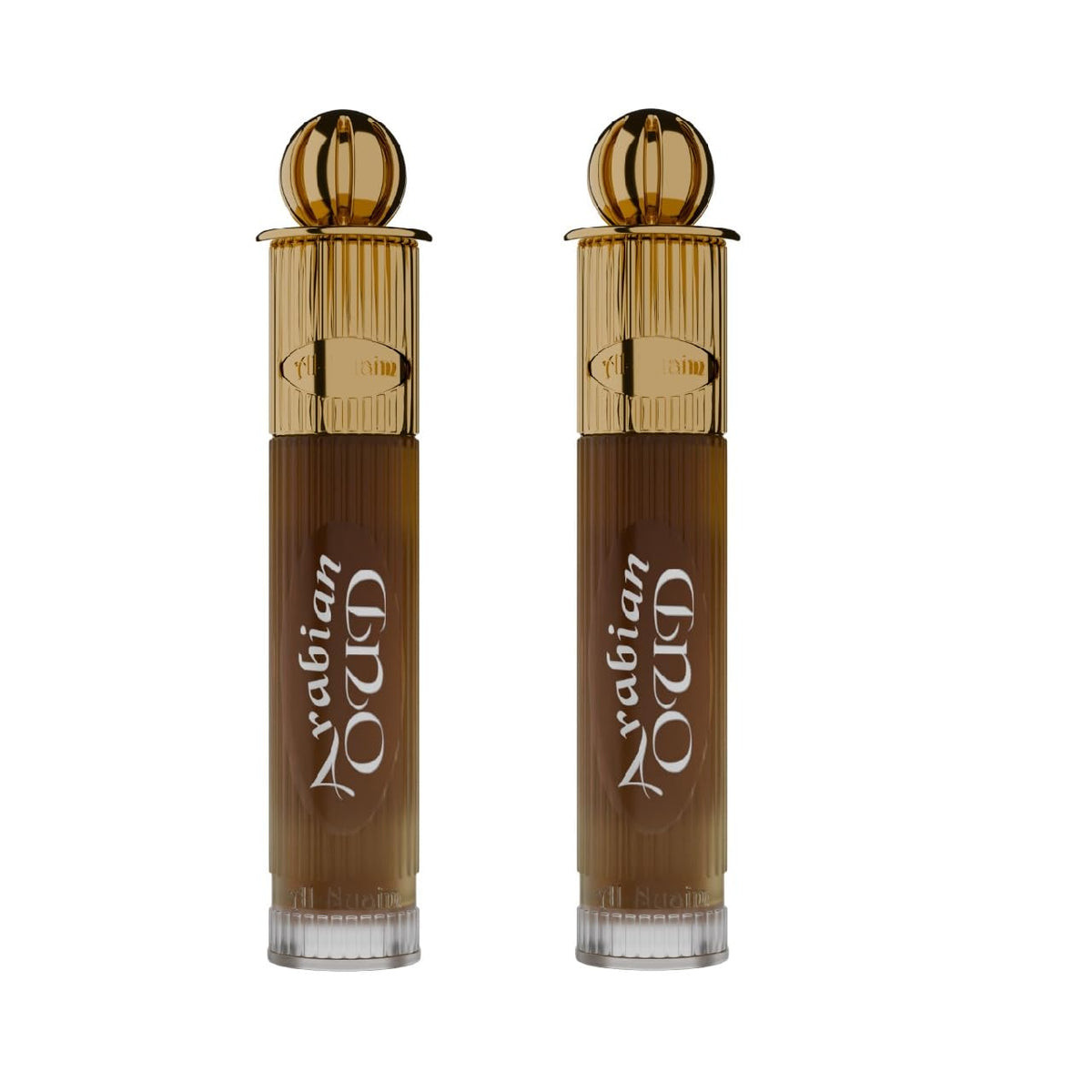 Al-Nuaim Gold Series Ameer Al Oudh Attar Roll On for Men & Women - Pack of 2 (6ml Each)