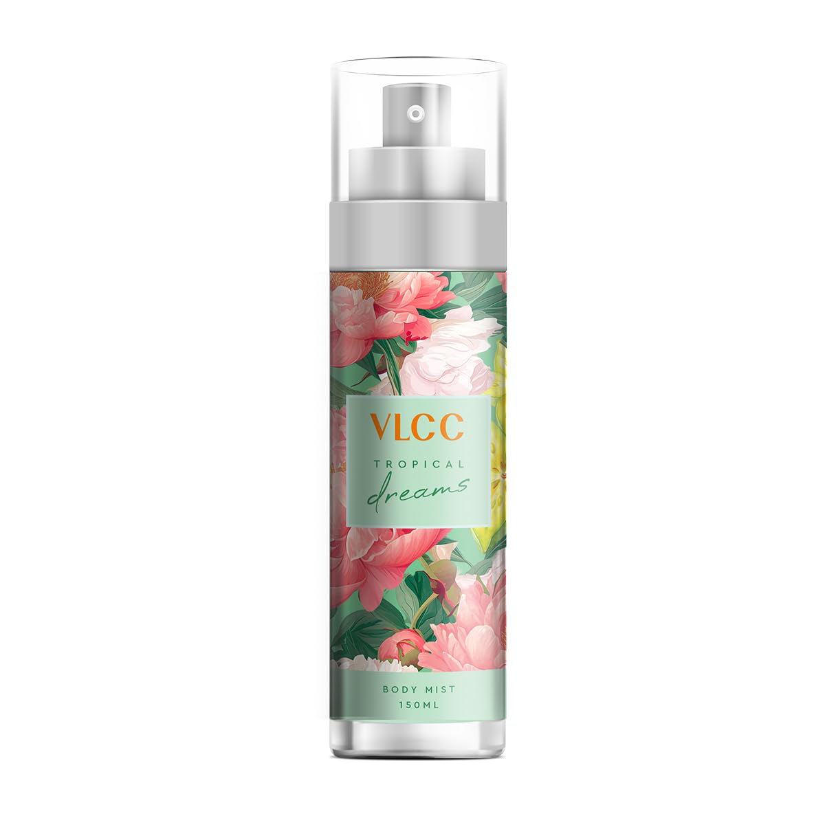 VLCC Body Mist - Tropical Dreams | Floral & Musk Fragrance | Long-Lasting Body Spray | Paraben Free | Daily Fragrance | Body Spray for Women (150ml)