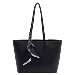 YWhalep Women Tote Bags Shoulder Handbag for Women, Soft PU Leather Purse with Top Handle Big Capacity Ladies Shoulder Bags - Black