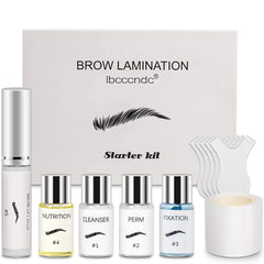 NIKITA.VIVI - Eyebrow Lamination Kit | Professional Eyebrow Lamination Lift Kit | Long Lasting Fuller Eyebrow Volume | Eyebrow Perming Kit for Salon & Home DIY | 7 Pcs in 1 Set | For Women