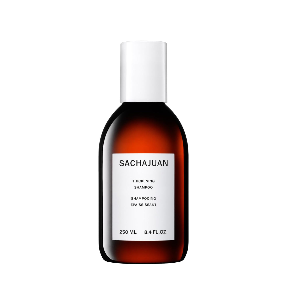 SACHAJUAN Thickening Hair Shampoo, Volumizing, Heat & UV Protectants, Shine & Smooth Volume, Paraben-Free - 250ml