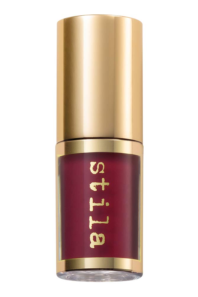 Stila Shine Fever Lip Vinyl Liquid Lacquer LIpstick,Creamy, full-coverage, moisture-drenched color and shine - Supercharge, 0.18oz
